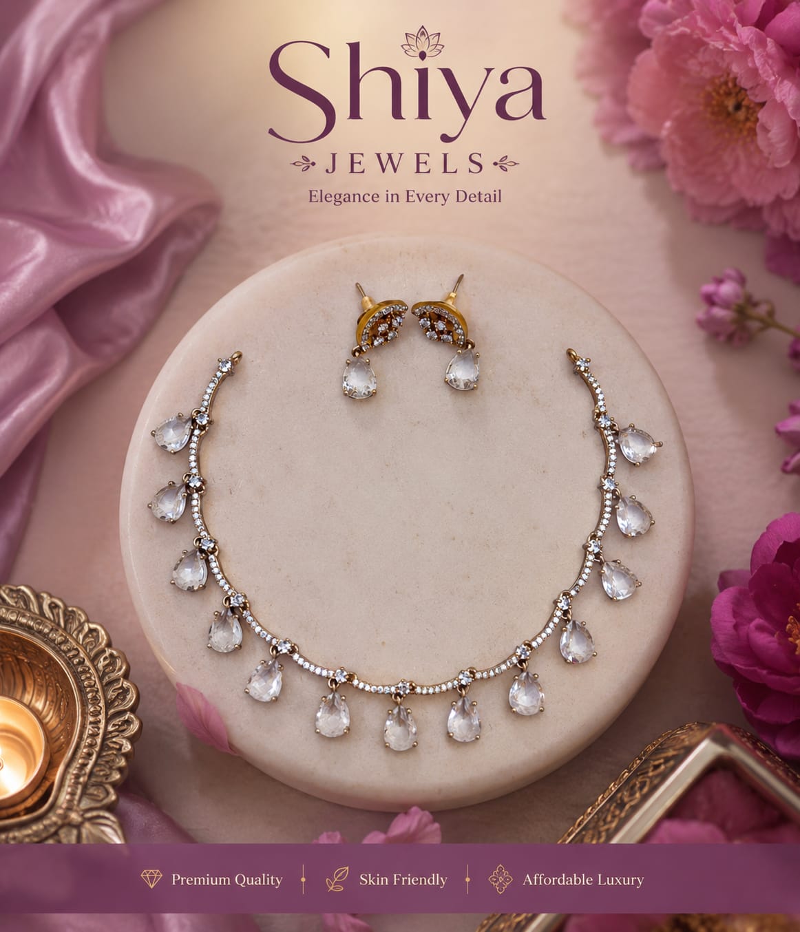 AD DROP Necklace Set
