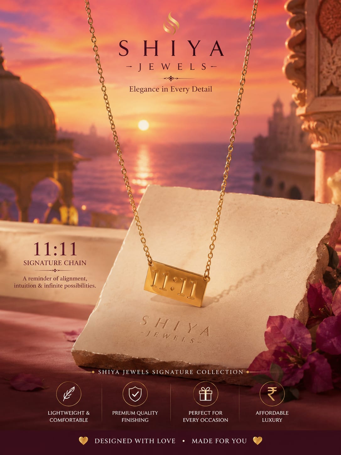 11:11 Signature Chain Necklace