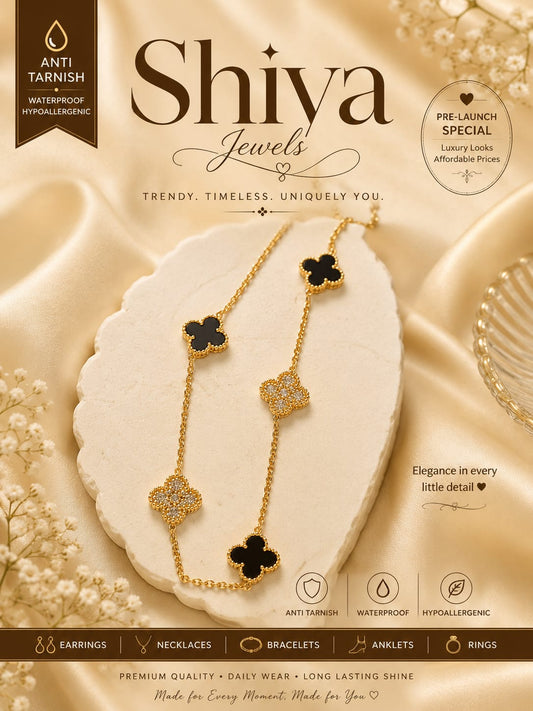 Dual Clover Necklace